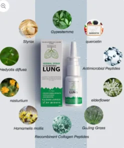 Lung Detox Herbal Cleanser Spray for Smokers Describe： Net weight:20g Shelf life: 3 years